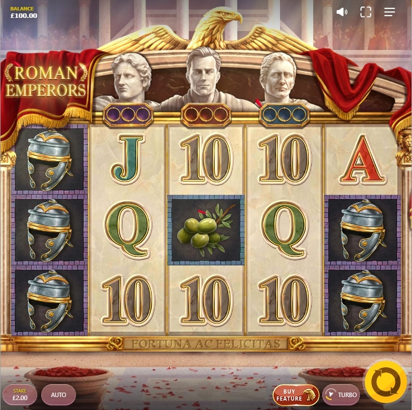 รูปแบบการชนะในเกม Roman Emperors