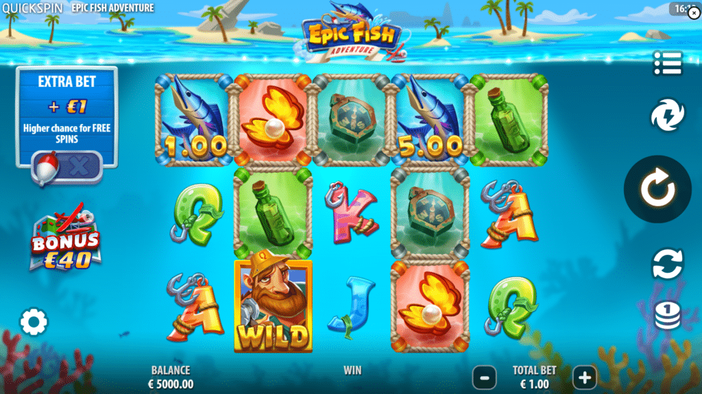 ทดลองเล่นสล็อต Epic Fish Adventure