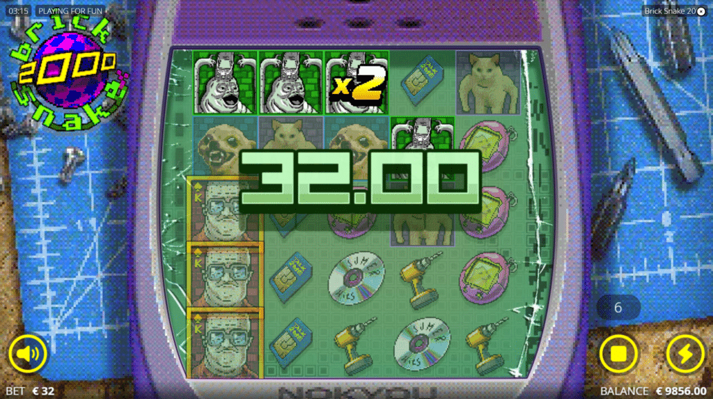 ทดลองเล่นสล็อต Brick Snake 2000